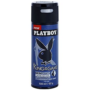 Playboy King Of The Game deodorant ve spreji pro muže 150 ml obraz