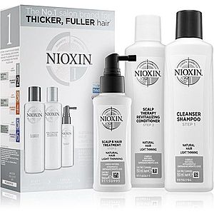 Nioxin System 1 Natural Hair Light Thinning dárková sada pro lámavé a namáhané vlasy obraz