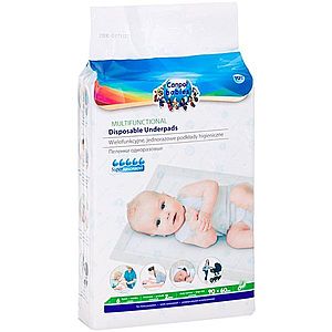 Canpol babies Disposable Underpads jednorázové přebalovací podložky Super Absorbent 10 ks obraz