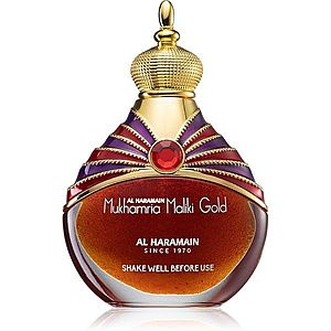Al Haramain Mukhamria Maliki Gold parfémovaný olej unisex 30 ml obraz