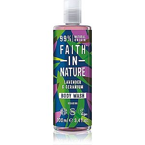 Faith In Nature Lavender & Geranium relaxační sprchový gel 400 ml obraz