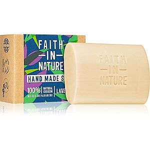 Faith In Nature Hand Made Soap Lavender přírodní tuhé mýdlo s vůní levandule 100 g obraz