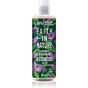 Faith In Nature Lavender & Geranium přírodní kondicionér pro normální až suché vlasy 400 ml obraz
