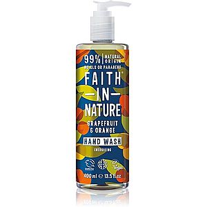 Faith In Nature Grapefruit & Orange přírodní tekuté mýdlo na ruce 400 ml obraz