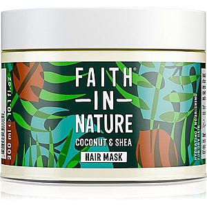 Faith In Nature Coconut & Shea hydratační maska pro suché a poškozené vlasy 300 ml obraz