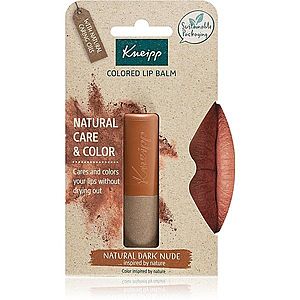 Kneipp Natural Care & Color barevný balzám na rty odstín Natural Dark Nude 3, 5 g obraz