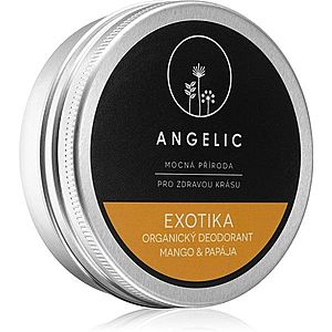 Angelic Organický deodorant "Exotica" Mango & Papája krémový deodorant v BIO kvalitě 50 ml obraz