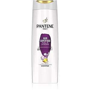 Pantene Hair Superfood Full & Strong šampon pro výživu a lesk 400 ml obraz