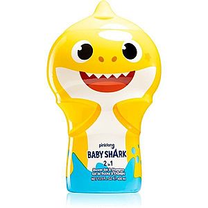 Air Val Baby Shark sprchový gel a šampon 2 v 1 pro děti 400 ml obraz