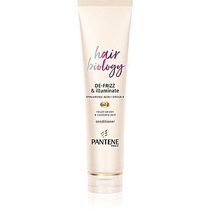 Pantene Hair Biology De-Frizz & Illuminate kondicionér pro suché a barvené vlasy 160 ml obraz