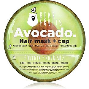 Bear Fruits Avocado hloubkově vyživující maska na vlasy obraz