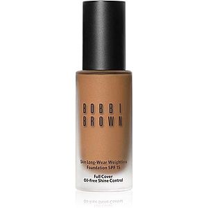 Bobbi Brown Skin Long-Wear Weightless Foundation dlouhotrvající make-up SPF 15 odstín Warm Golden (W-076) 30 ml obraz