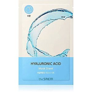 The Saem Bio Solution Hyaluronic Acid hydratační plátýnková maska 20 g obraz