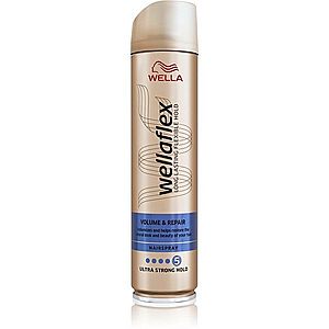 Wella Wellaflex Volume & Repair lak na vlasy s extra silnou fixací pro objem a vitalitu 250 ml obraz