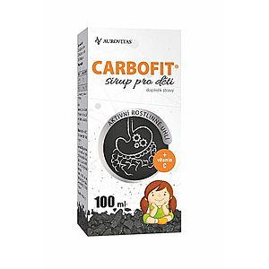 Carbofit Sirup pro děti 100 ml obraz