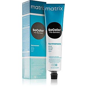 Matrix SoColor Pre-Bonded Blonde permanentní barva na vlasy odstín UL-NV+ Ultra Blondes Natural Violet+ 90 ml obraz