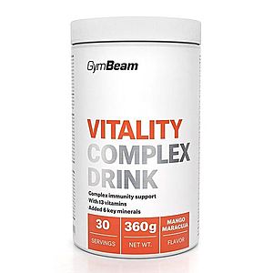 Vitality Complex Drink - GymBeam 360 g Green Apple obraz