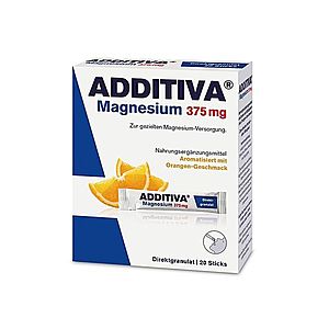 Additiva Magnesium Direct 375 mg pomeranč 20 sáčků obraz