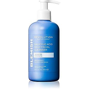 Revolution Skincare Blemish Salicylic Acid hloubkově čisticí gel pro problematickou pleť, akné 250 ml obraz