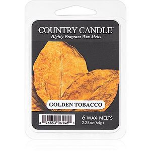 Country Candle Golden Tobacco vosk do aromalampy 64 g obraz