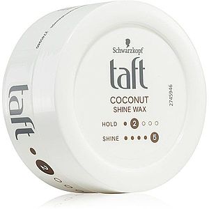 Schwarzkopf Taft Coconut Shine vosk na vlasy dodávající hydrataci a lesk 75 ml obraz