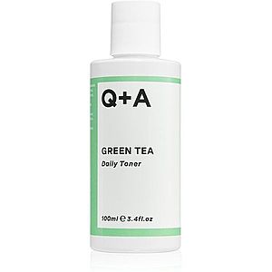 Q+A Green Tea čisticí pleťové tonikum se zeleným čajem 100 ml obraz