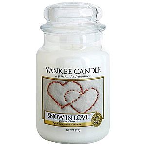 Yankee Candle Snow in Love vonná svíčka Classic střední 623 g obraz