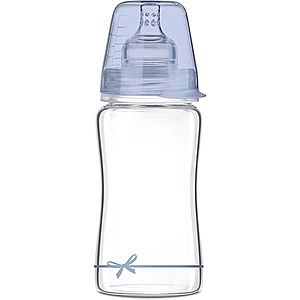 LOVI Baby Shower Boy kojenecká láhev Glass 250 ml obraz
