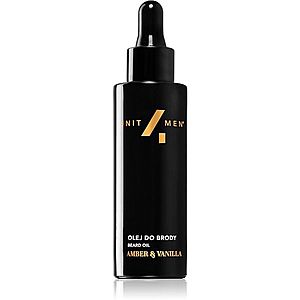 Unit4Men Beard Oil Amber & Vanilla olej na vousy s parfemací 30 ml obraz