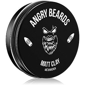 Angry Beards Matt Clay Mič Bjukenen stylingový jíl na vlasy 120 g obraz