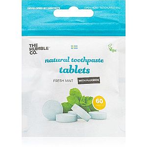 The Humble Co. Natural Toothpaste Tablets pastilky Fresh Mint 60 ks obraz
