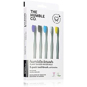 The Humble Co. Brush Plant přírodní zubní kartáček ultra soft 5 ks obraz