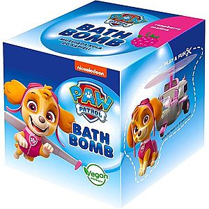 Nickelodeon Paw Patrol Bath Bomb koupelová bomba pro děti Raspberry - Skye 165 g obraz