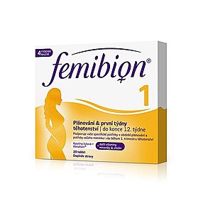 Femibion 1 Plánování a první týdny těhotenství 28 tablet obraz