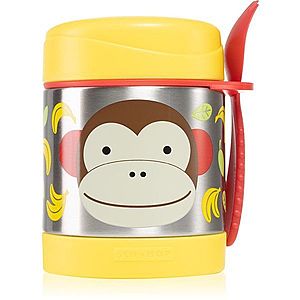 Skip Hop Zoo Monkey termoska s lžičkou 12m+ 325 ml obraz
