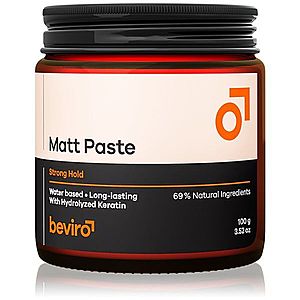 Beviro Matt Paste Strong Hold pasta na vlasy Matt 100 g obraz