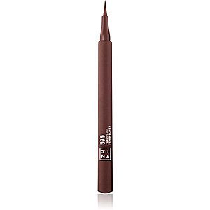 3INA The Color Pen Eyeliner oční linky ve fixu odstín 575 - Brown 1 ml obraz