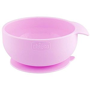 Chicco Take Eat Easy Easy Bowl miska 6m+ Pink 1 ks obraz
