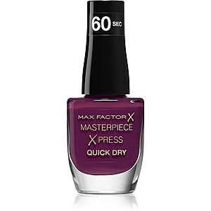 Max Factor Masterpiece Xpress rychleschnoucí lak na nehty odstín 340 Berry Cute 8 ml obraz