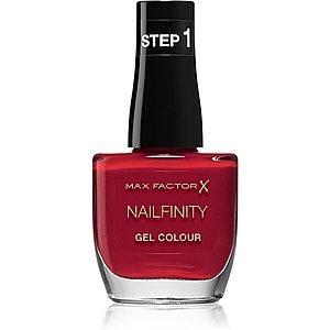 Max Factor Nailfinity Gel Colour gelový lak na nehty bez užití UV/LED lampy odstín 310 Red Carpet Ready 12 ml obraz