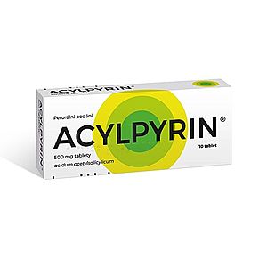 Acylpyrin 10 tablet obraz