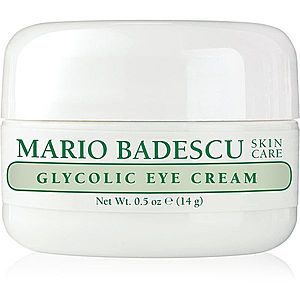 Mario Badescu Glycolic Eye Cream hydratační protivráskový krém s kyselinou glykolovou na oční okolí 14 g obraz