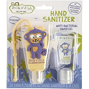 Jack N’ Jill Natural Care čisticí gel na ruce pro děti Monkey 2x29 ml obraz