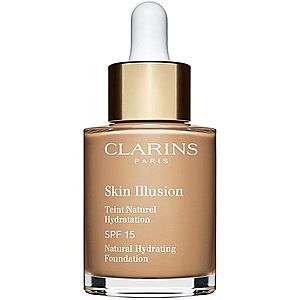 Clarins Skin Illusion Natural Hydrating Foundation rozjasňující hydratační make-up SPF 15 odstín 111 Auburn 30 ml obraz