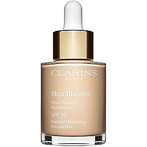 Clarins Skin Illusion Natural Hydrating Foundation rozjasňující hydratační make-up SPF 15 odstín 103N Ivory 30 ml obraz