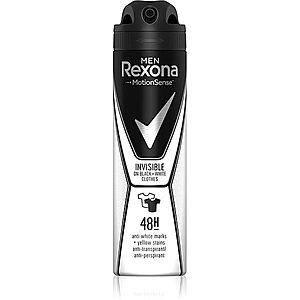 Rexona Invisible on Black + White Clothes antiperspirant ve spreji 48h 150 ml obraz