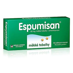 Espumisan 40 mg 50 měkkých tobolek obraz