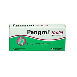 Pangrol 20000 50 tablet obraz