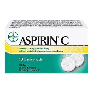 Aspirin C 10 šumivých tablet obraz