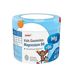 Dr. Max Kids Gummies Magnesium B6 180 g obraz